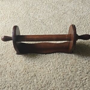 Rustic Wooden Paper Towel Holder